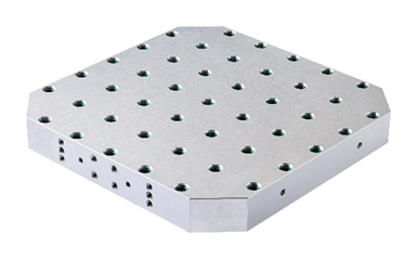 Raster Palette mit Gewindeeinsätzen und Rasterbohrungen